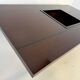 Italian Art Deco Bar Table in Mahogany and Ebonized Inlays, 1980s