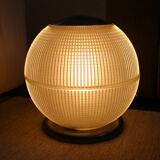 Vintage 1960s XXL Holophane Globe Table Lamp