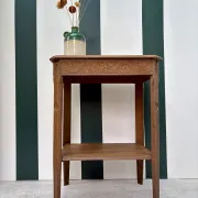 Art Deco side table in wood