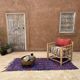 Tapis Marocain Boucherouite coloré - 98 x 230 cm