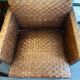 Woven Leather Dining Chairs