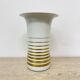 Vintage space age vase Bavaria arzberg Germany golden decor , 1970s