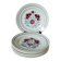 Lot of 8 dessert plates Lunéville model Herblay 1950