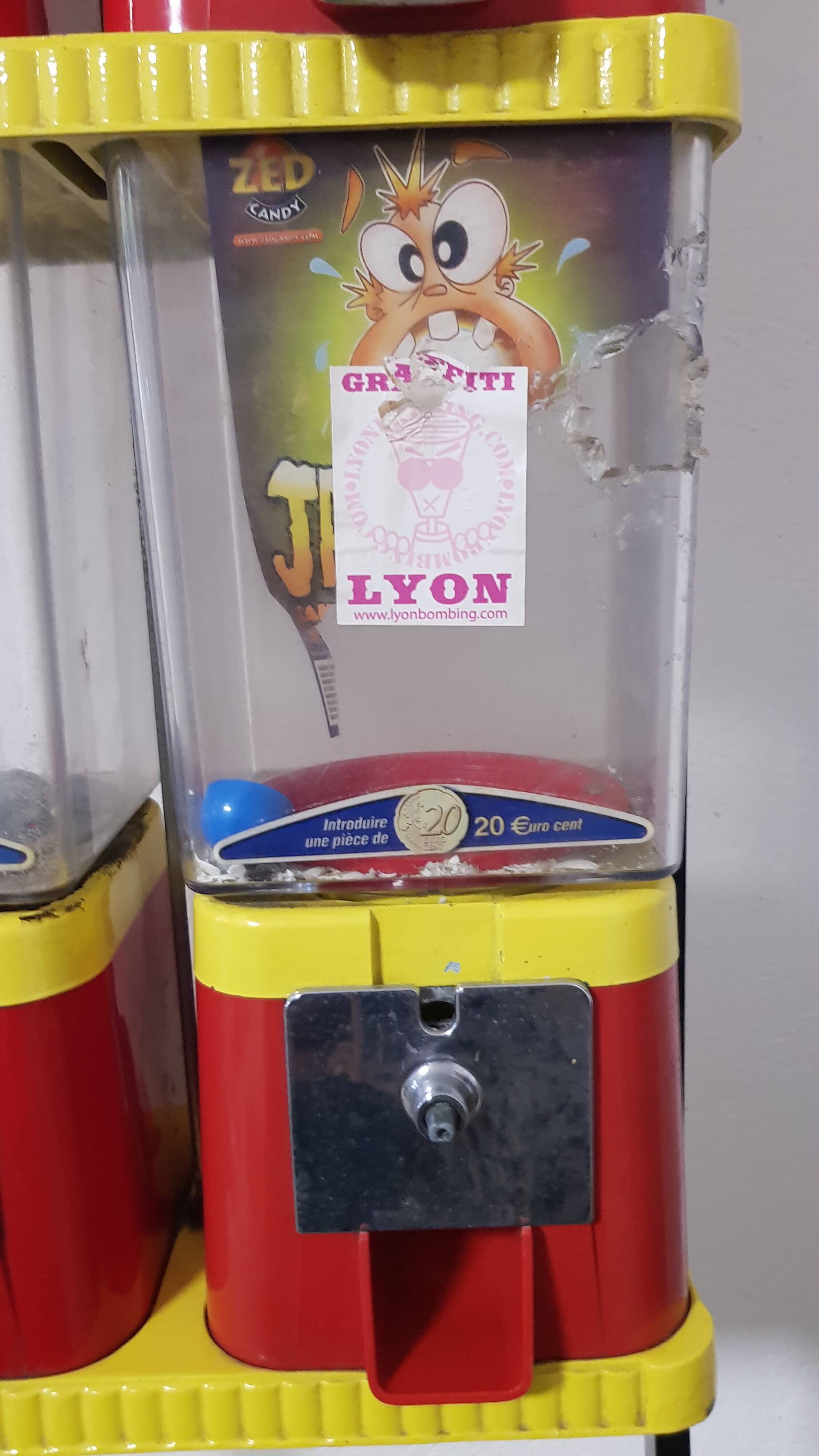 Former 70s candy dispenser Brabo