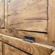 Painted wooden chest.