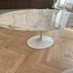 Oval Knoll Saarinen table, Calacatta marble, 198cm, year 2022, tulip.