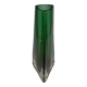 Sculptural Murano green sommerso Glass, triangular shape , 1970's Italian design