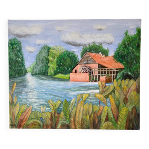 peinture à l’huile