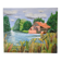 Oil painting "The Mill of Maintenay" Hauts-de-France