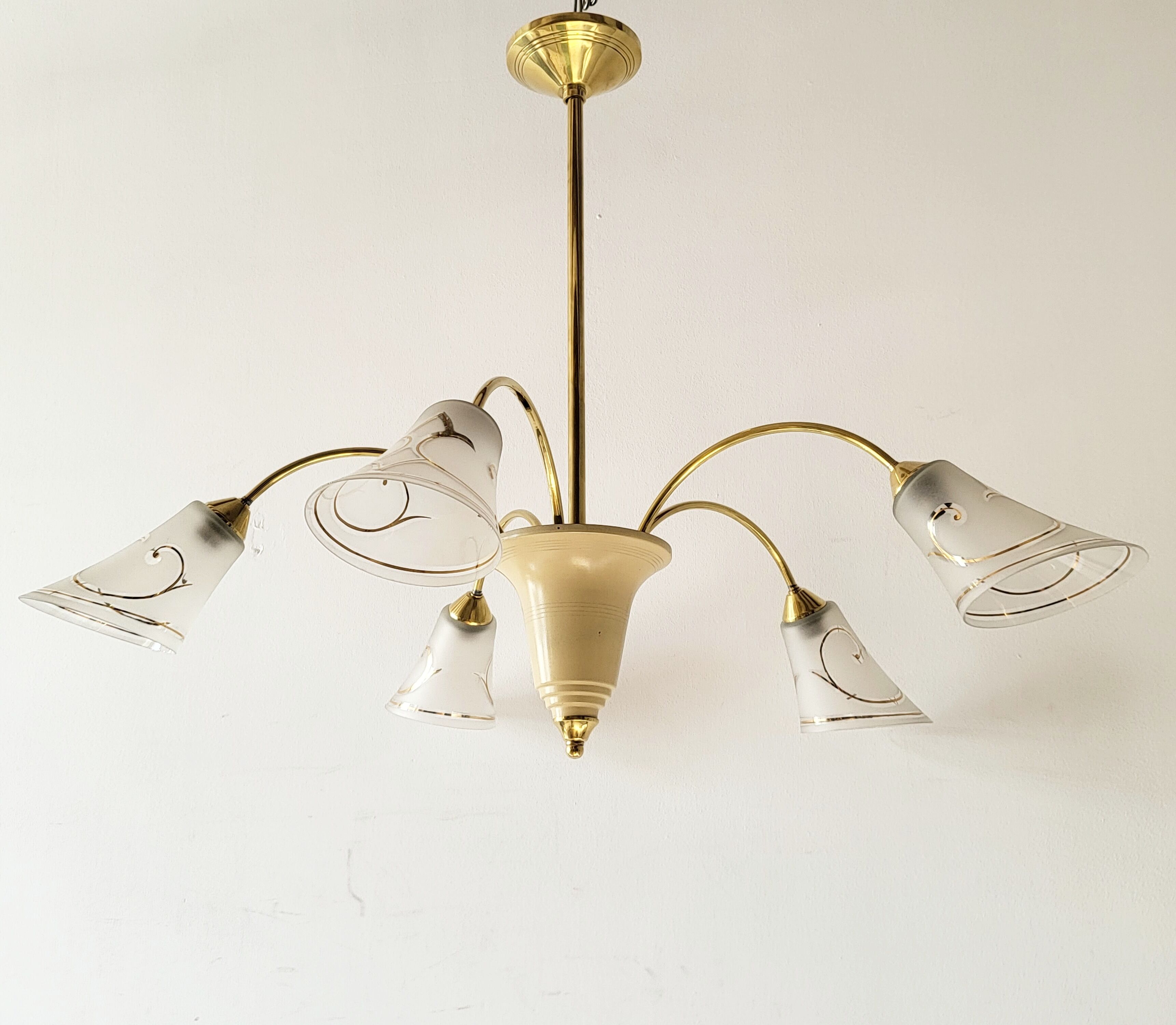 Vintage chandelier 1950