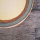 8 flat stoneware plates