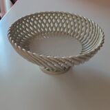Braided ceramic basket
