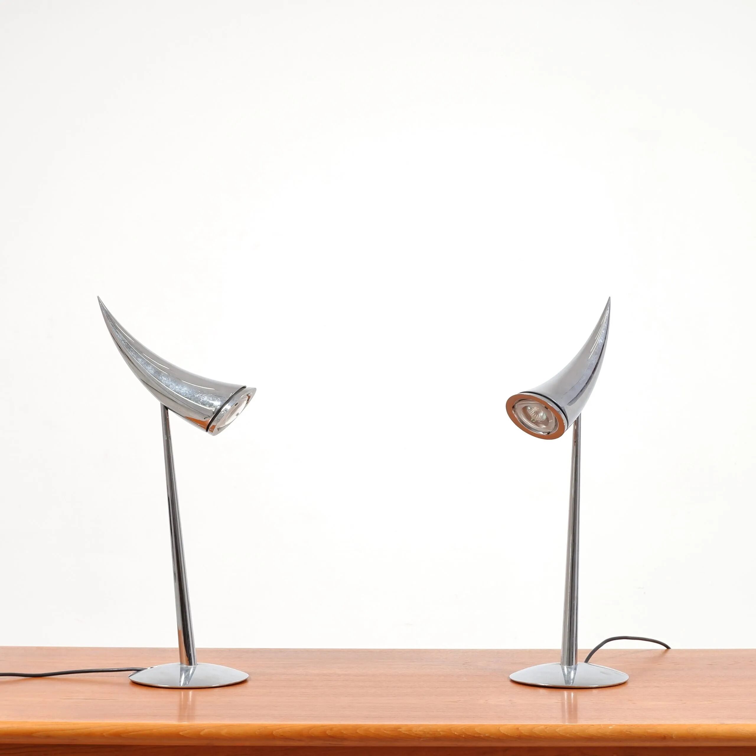 “Ara” desk lamps by Philippe Starck for Flos