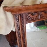 Mirror in carved wood 128x91cm