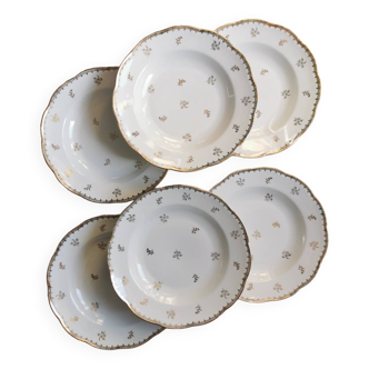 Old SFP porcelain soup plates