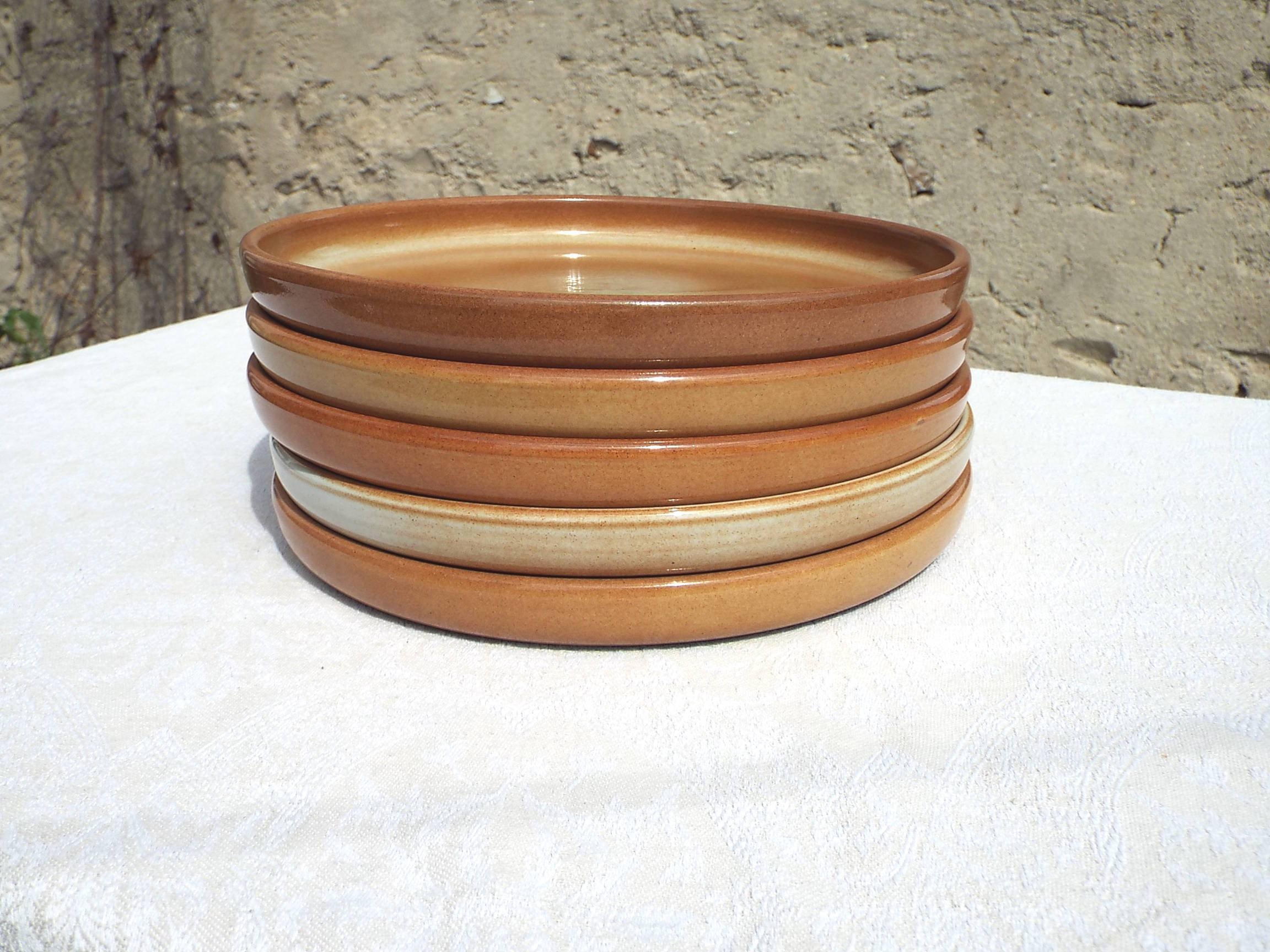 5 Flat plates sandstone Montgolfier