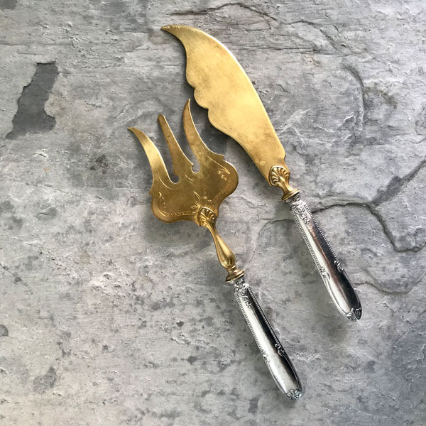 Fish service cutlery
