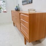 Mid-century ashwood sideboard, 1950s