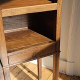 Solid wood side table - Louis XVI style