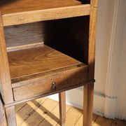 Solid wood side table - Louis XVI style