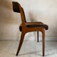 Fauteuil Baumann laine et bois