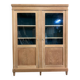 Vitrine vintage chêne démontable