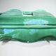 Green ceramic potpourri dish, SOFCD, 1950s