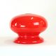 Mid-century red opaline glass ceiling light shade by OPP Jihlava, Czechoslovakia, 1960s