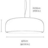 2 contemporary minimalist suspensions