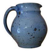 Blue stoneware jug