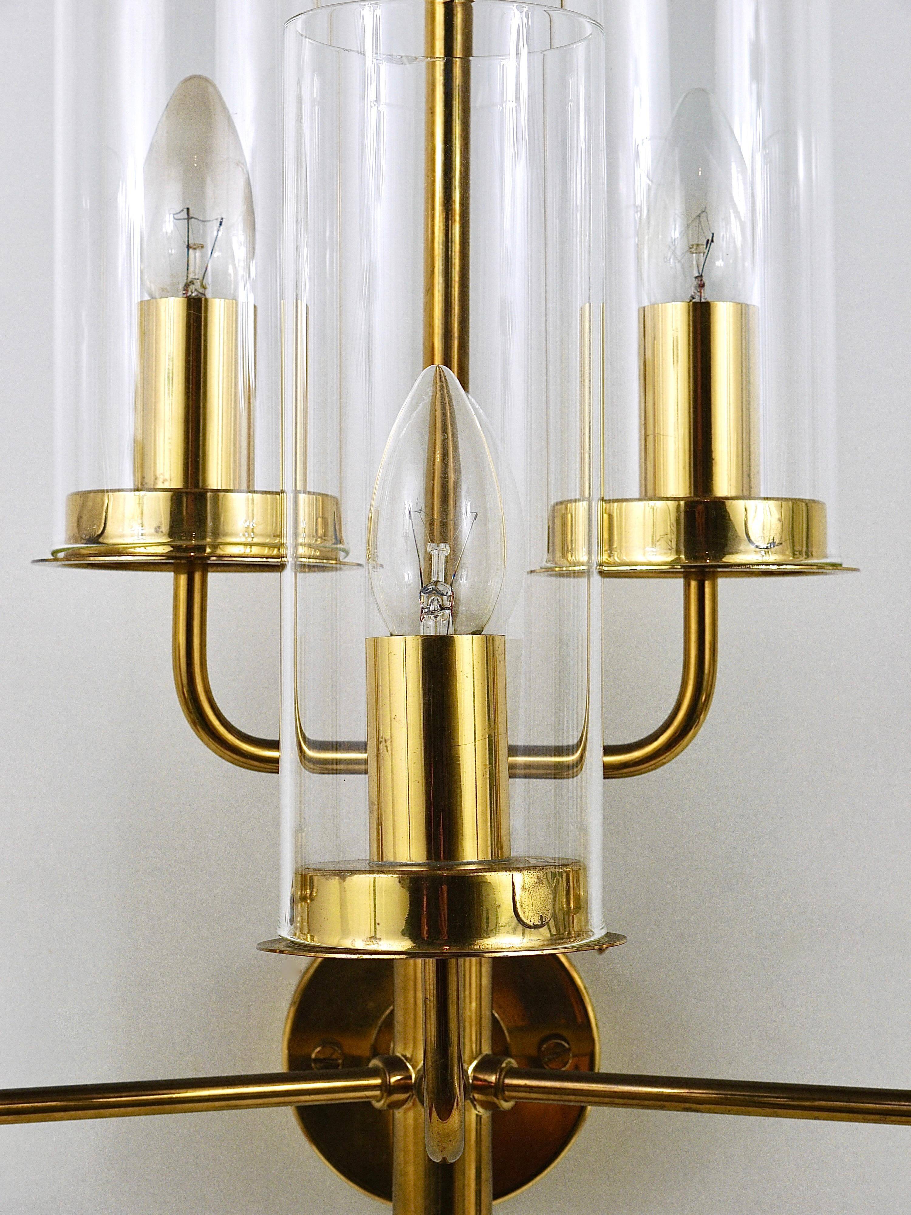 Hans-Agne Jakobsson Sonata Wall Light with 5 Arms, Mid-Century Style, Markaryd, 1960