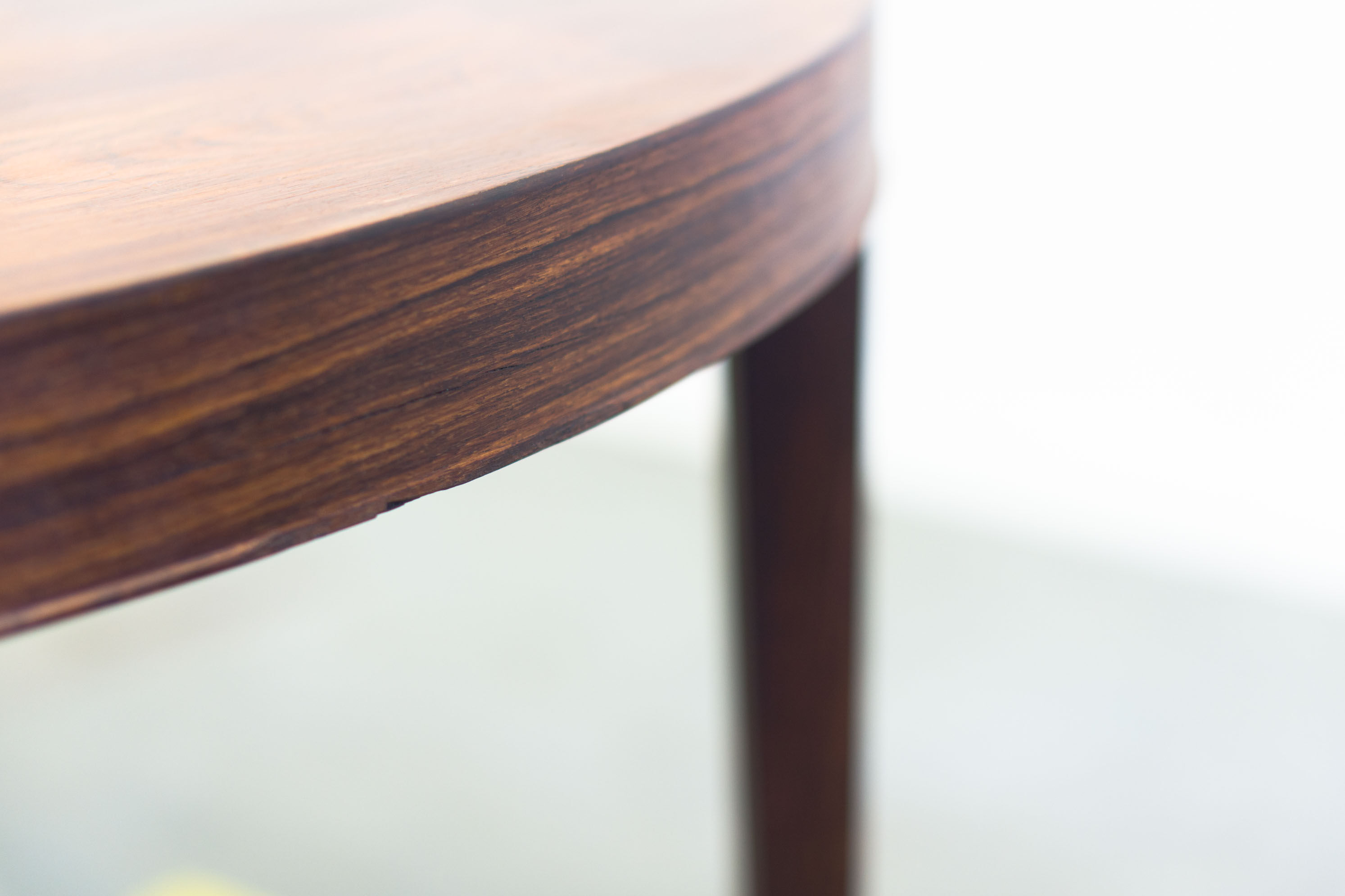 Extendable dining table from Haslev Møbelsnedkeri by Severin Hansen