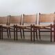 Hans J. Wegner dining chairs in teak model CH-31 by Carl Hansen & Søn