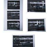 three photographs of the 24 Hours of Le Mans, film, 1960s