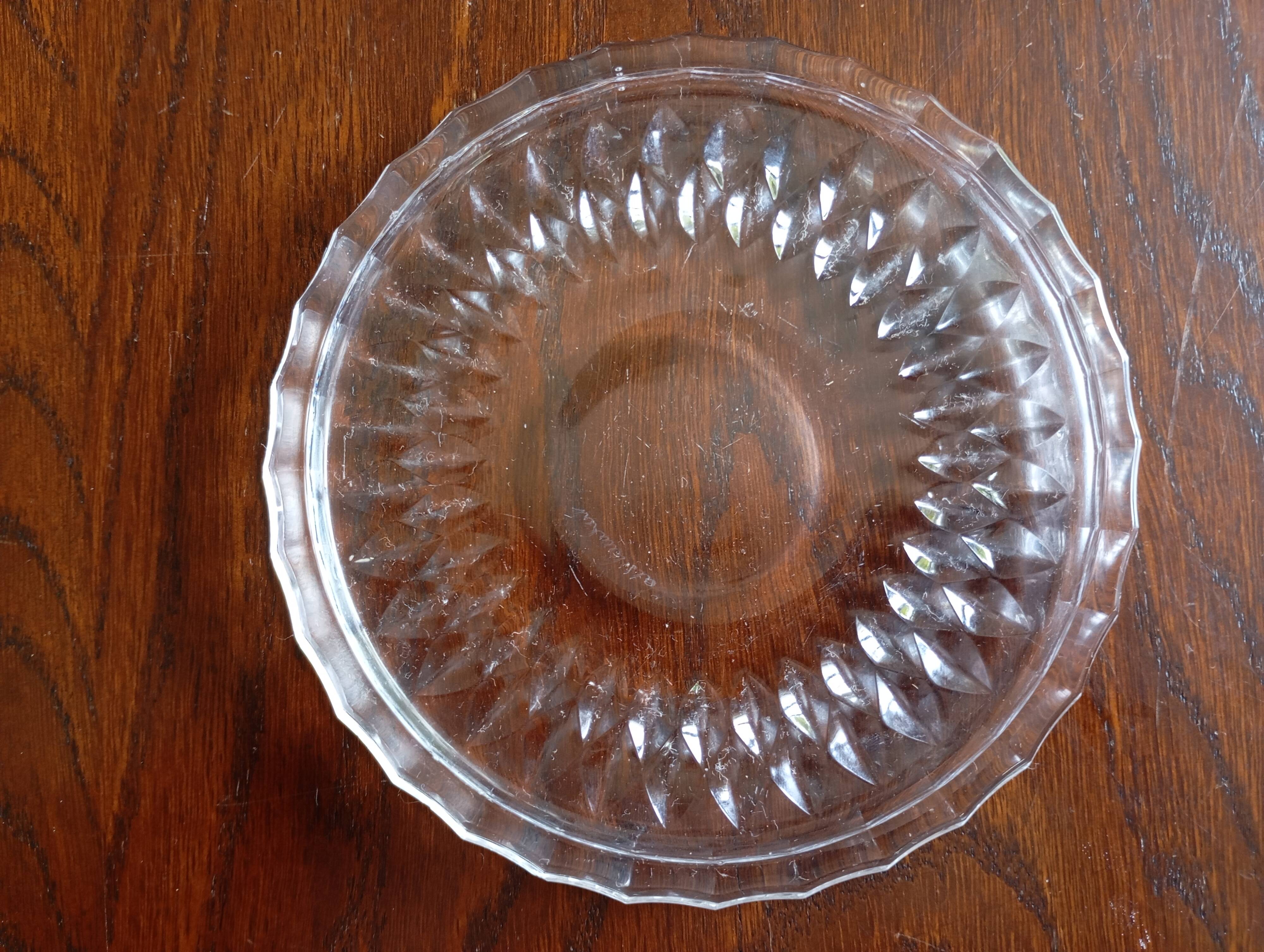 Crystal coaster Val Saint Lambert