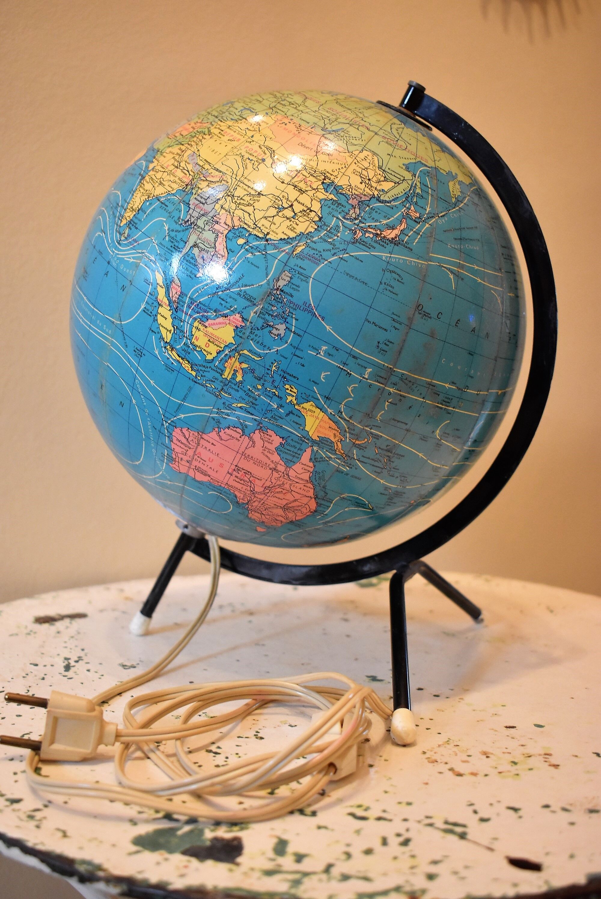 Globe land vintage Taride