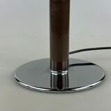 60s 70s table lamp Ingo Maurer Gulp tube lamp chrome metal Space Age