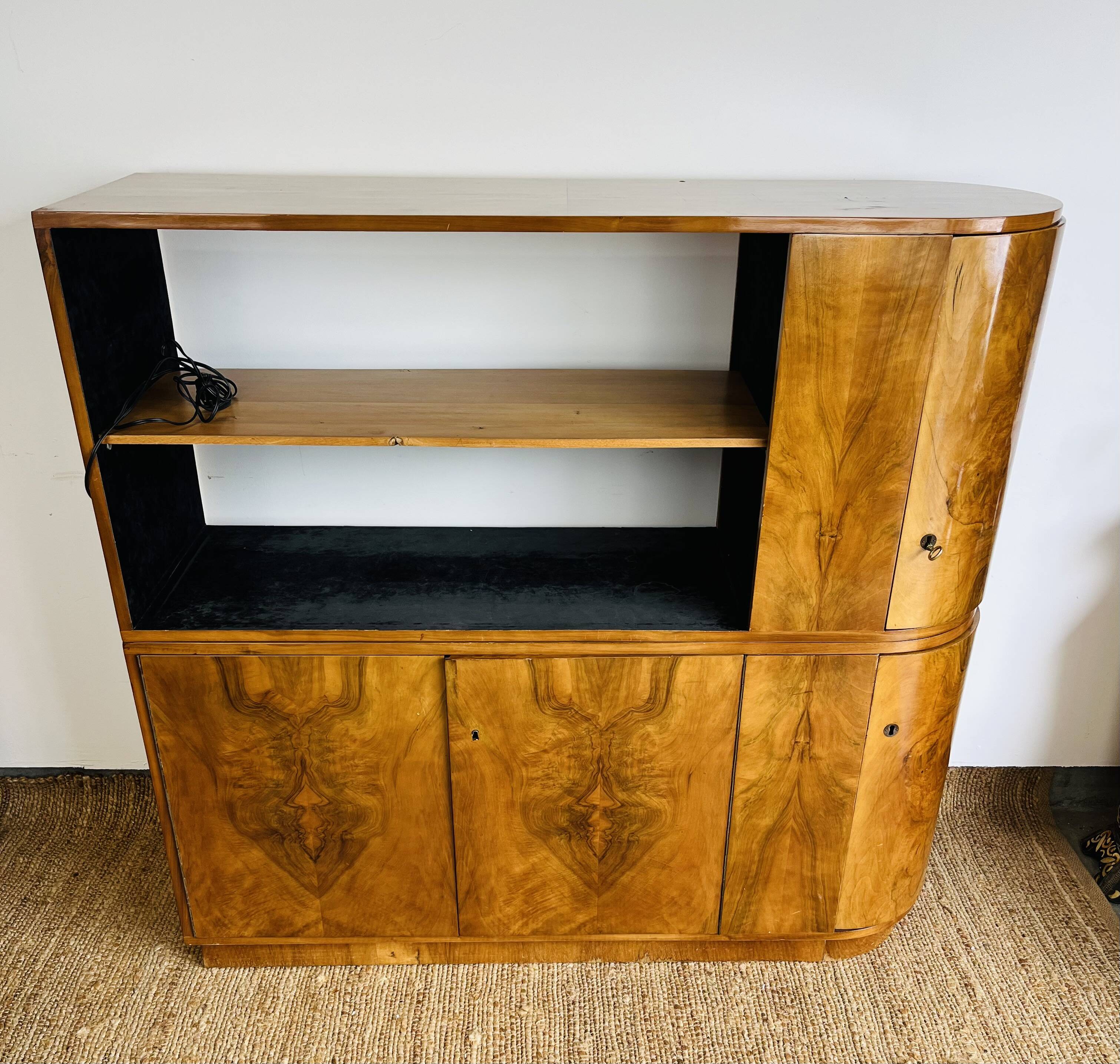 Meuble bar Art déco vers 1930