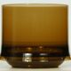 Set de 6 verres Guzzini en plexiglas fumé 1970