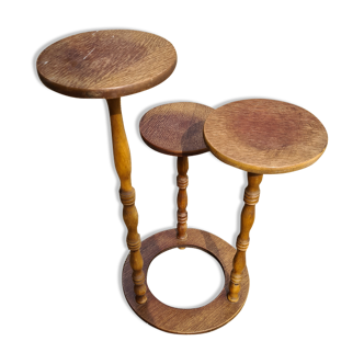 Wooden plant holder