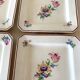 Square dessert plates