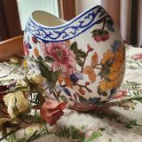 Hand-painted vase from gien