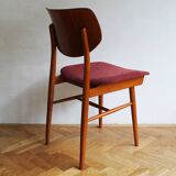Ensemble de quatre chaises de salle à manger tchèques des années 1960 par TON avec une influence scandinave