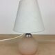 Lamp ball glass pink pattern flowers