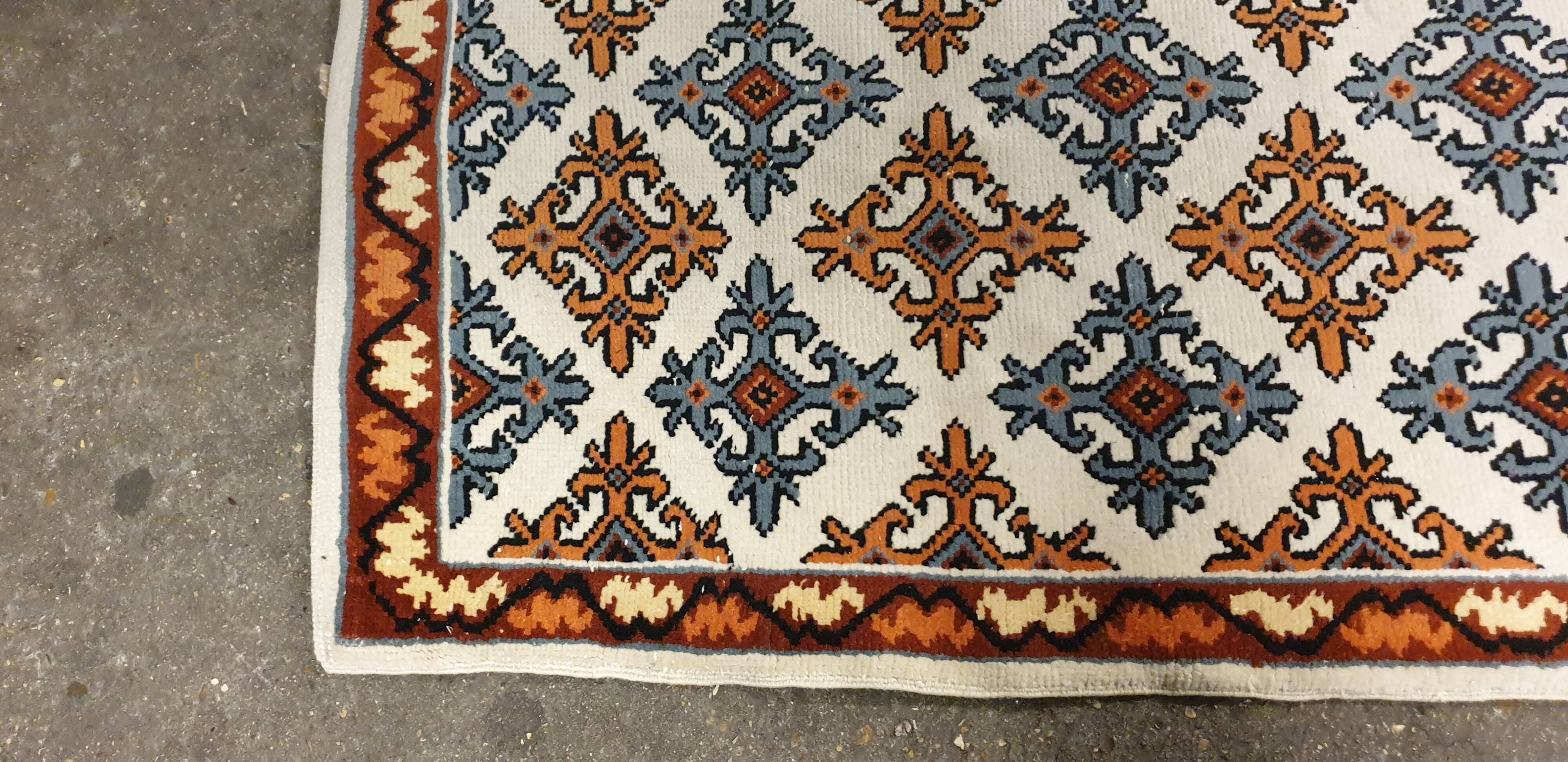 Anatolian oriental wool velvet rug
