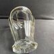 Vase in cut crystal and silver hallmark head of minerva 1st title