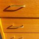 vintage commode with tapered legs