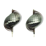 Pair of Mathieu wall lights