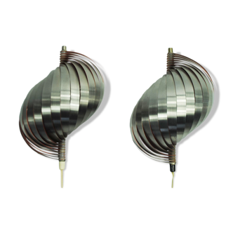 Pair of Mathieu wall lights