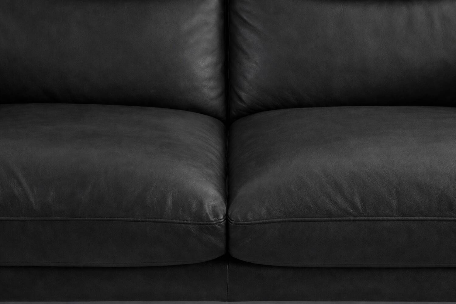 2-seater leather sofa